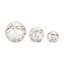 3 Piece Glass LED Globe Set