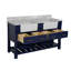 Ensemble de meuble-lavabo double 60 po Hitton-1418335811-1408035654
