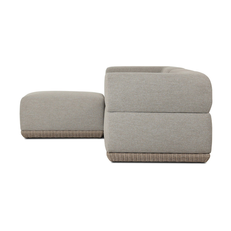 Evander Outdoor 4 - Seat Patio Sectional