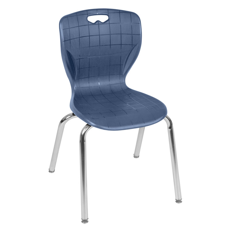 Regency Learning Classroom Chair, Navy Blue, 18"