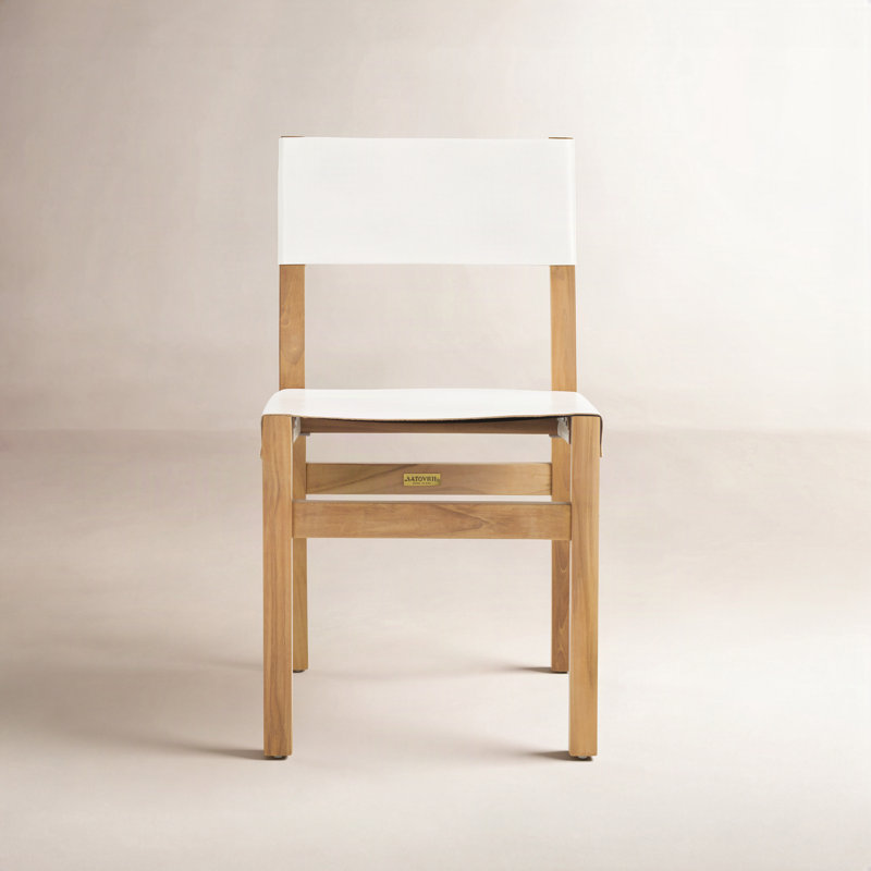 Canele Romee Dining Chair, White