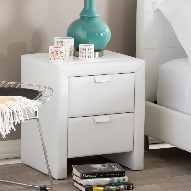18.5'' W Nightstand, White