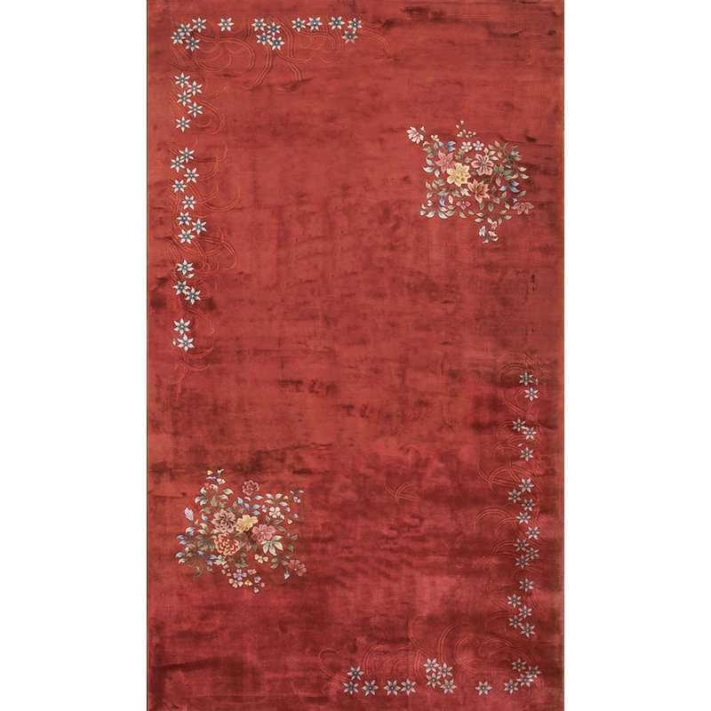 Tapis chinois à motif de bronze antique