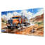 Ensemble de décorations murales en métal Dump Tractor In The Desert II