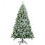 Arbre de Noël vert / blanc 6 'H