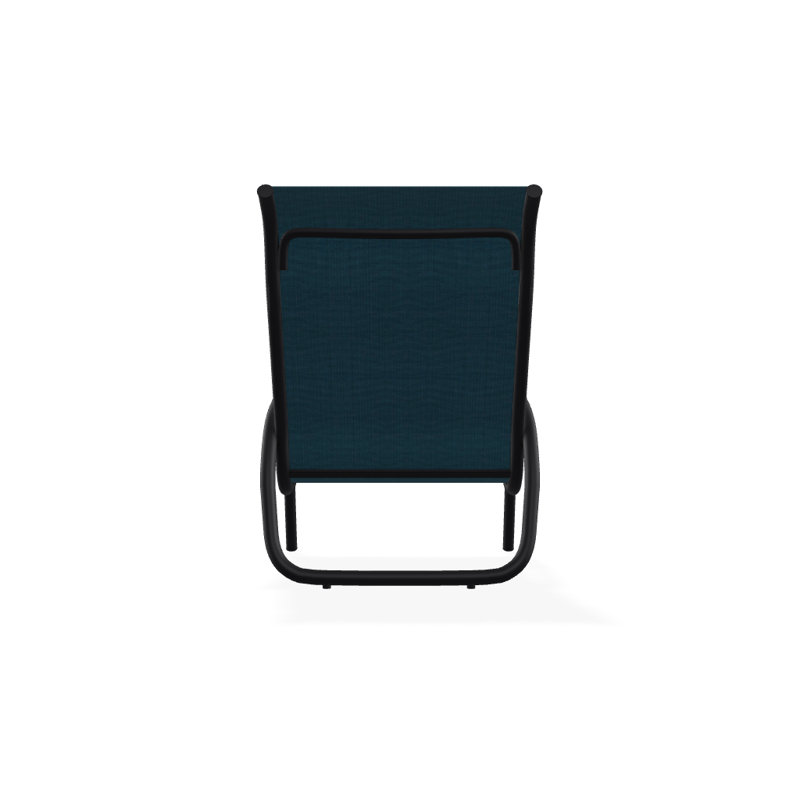 Beach Chair, Textured Black, Teal Sunbrella®