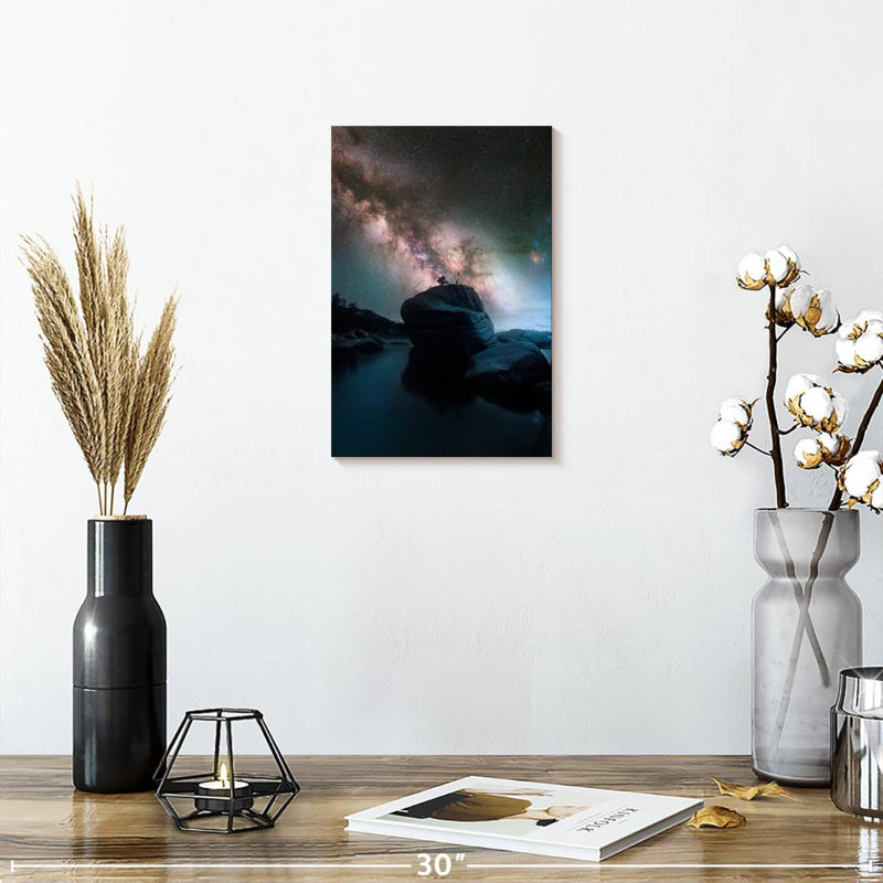 Oberle Milky Way Over Bonsai Rock, 12" H x 8" W