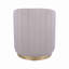 Two-Toned Ottoman With Storage Or Vanity Stool