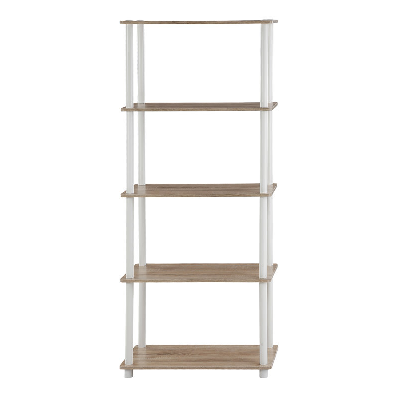 Maxine 59.9cm W Manufactured Wood Shelving Unit, Sonoma Oak/White
