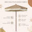 Parasol Hershell 81,9 avec contrepoids inclus-1681966085