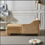 Chaise longue moderne avec revêtement en velours-1558705435