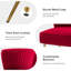 Euclid Velvet Accent Chair with Metal Legs-882683953