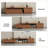 Modern Extendable TV Stand Media Console With Storage Drawers