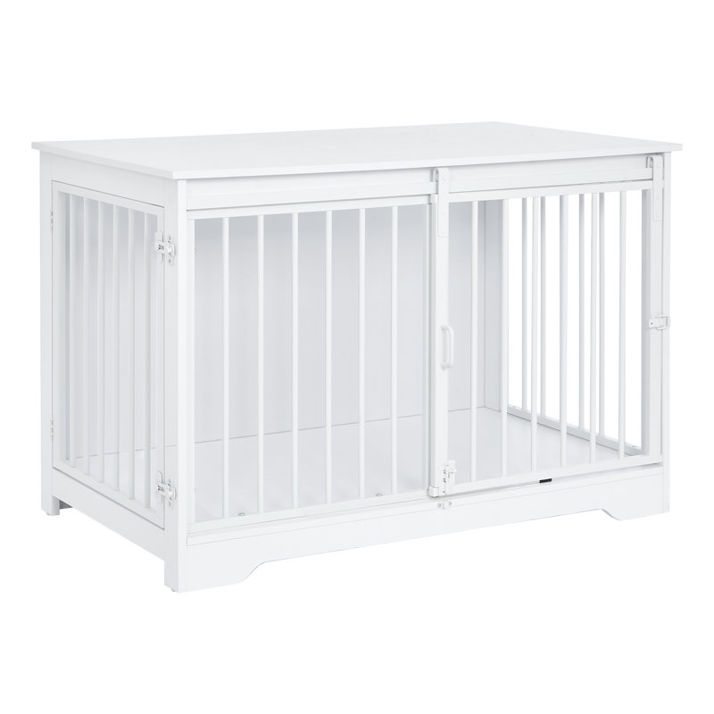 Cage pour chien Dawyne, Brun rustique, H 31,8 po x l 43,3 po x P 27,5 po