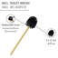 Sagrario Freestanding Toilet Brush and Holder-1594607265