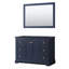 Ensemble de meuble-lavabo simple 48 po avec miroir Avery-97811802-97811804
