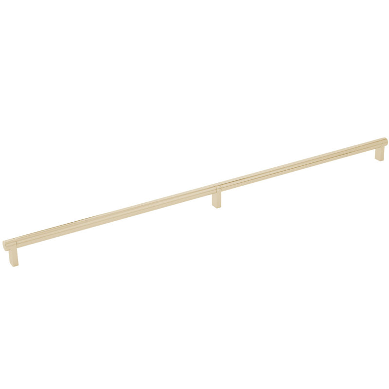 Select Cabinet Pull Bar / Handle Pull, Satin Brass, 24"