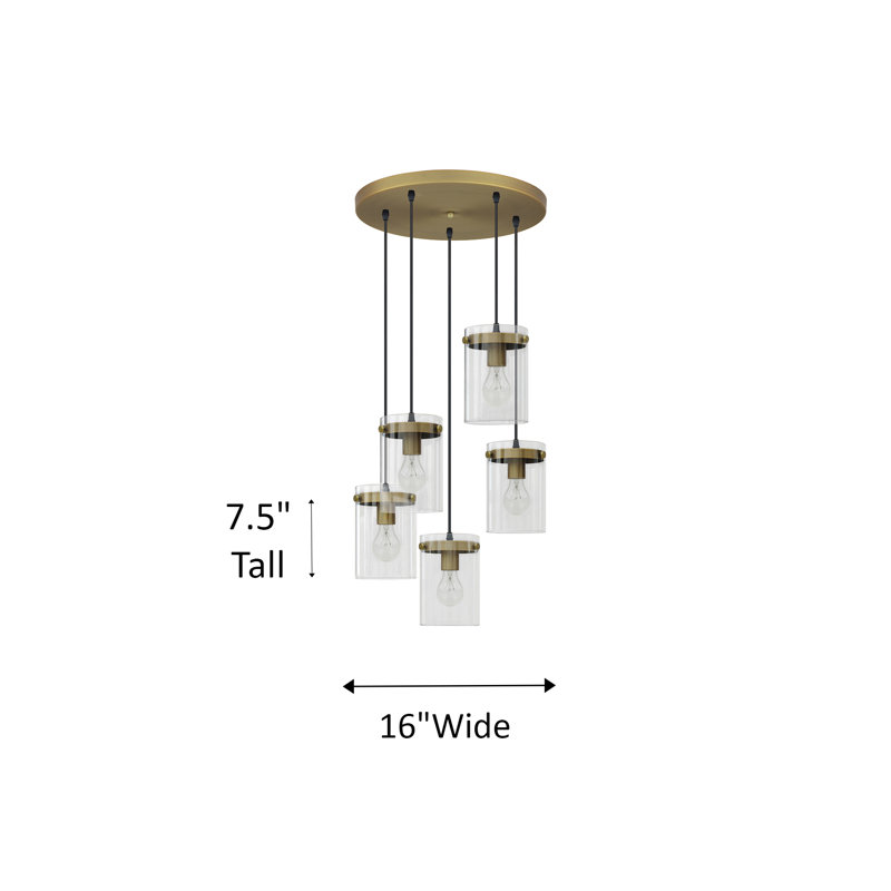 Azema 5 - Light Cluster Pendant