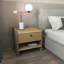 Berlin 1 Drawer Bedside Table-1178951096