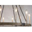 Lustre de style campagnard 12 lumières Addyson