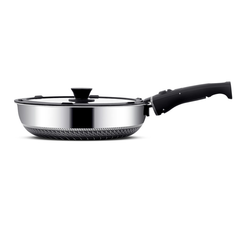 8 - Piece Non-Stick Stainless Steel Cookware Set