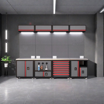 Heavy-Duty Metal Tool Cabinet for Automotive