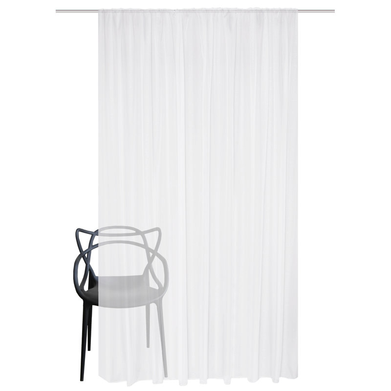 Sonjia Semi Sheer Curtain, 450cm W x 175cm H