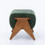 65cm Wide Rectangle Solid Colour Standard Ottoman-1103404092