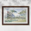 Comblat-le-Château, la Prairie (Le Pré), 1887-Paul Signac-Impression encadrée personnalisée-351668013-351668017-351668022