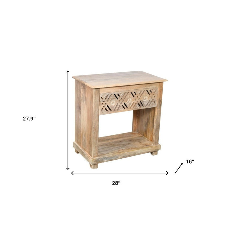 Table de chevet 28 po