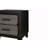 GREY AND BLACK NIGHTSTAND