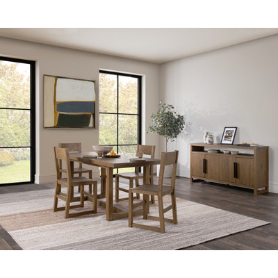 Ensemble de salle à manger en bois massif Birchview