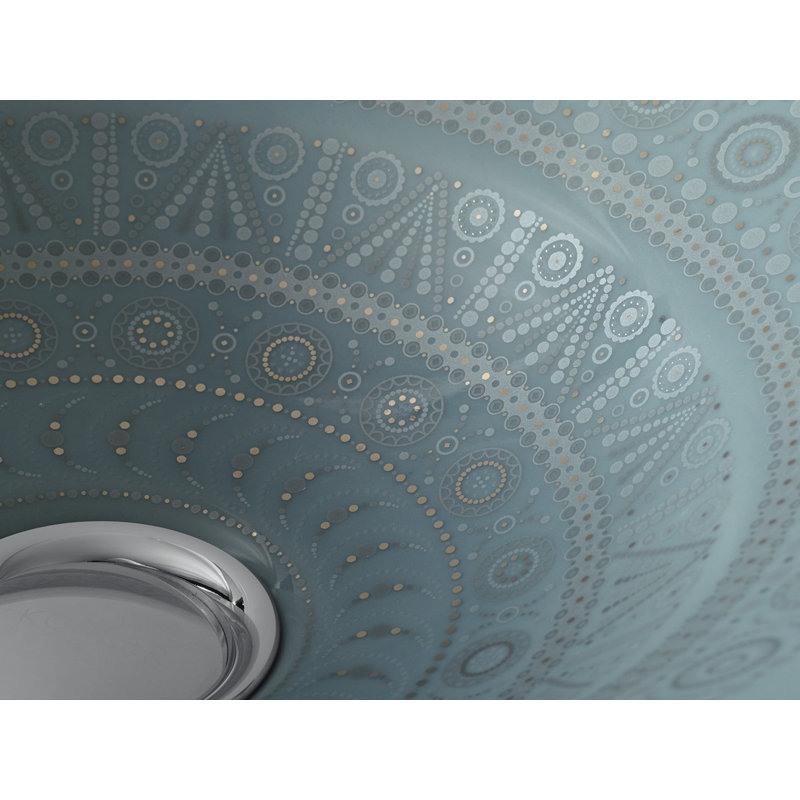 Caravan Nepal Caxton Vitreous China Oval Undermount Bathroom Sink