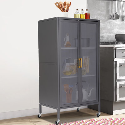 31.5" H Multi-Tier Kitchen Storage Cabinet