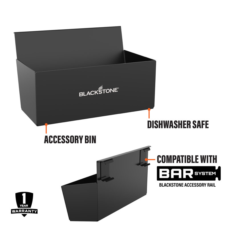 Blackstone Side Shelf Accessory Basket for Griddles with Rail System