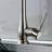Commercial Kitchen Faucet Pull Down Sprayer Brushed Nickel Single Handle Kitchen Sink Faucet