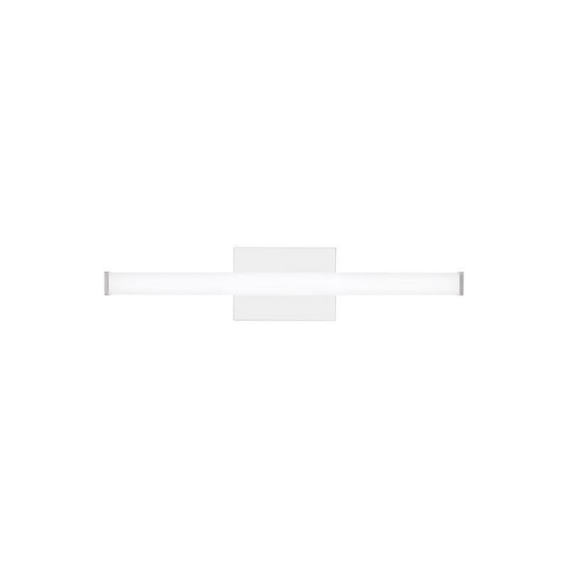 Lufe Square 24 Bath, Chrome