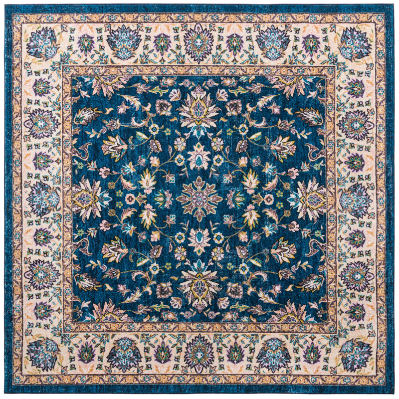 Artez Oriental Indoor Rug, Square 7'10"