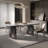 Simple modern home dining table-103024240-103024241