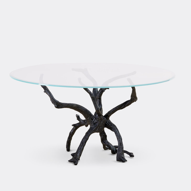 Round Glass Dining Table