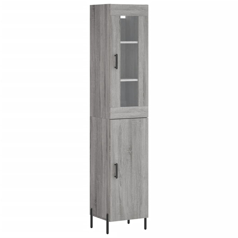 Neaha 34.5cm Sideboard, Grey Sonoma