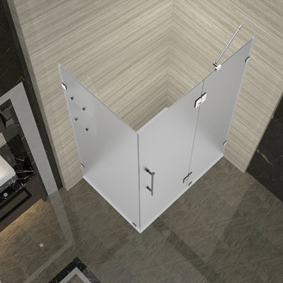 Avalux GS 37" x 72" Rectangle Hinged Shower Enclosure