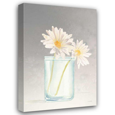 ArtDirect Wiens, James Gallery Wrapped Canvas Art Titled: Tranquil Blossoms IV