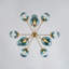 Lustre sphérique spoutnik 12 lumières Art Deco