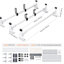142.2cm W Metal Storage Rack