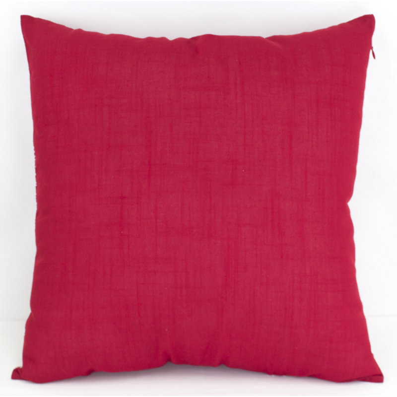 Embroidered Throw Pillow, Pillow Cover Only - No Insert
