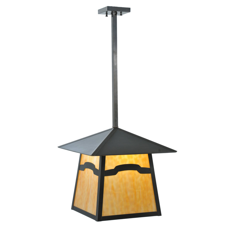 Luminaire suspendu géométrique 1 lumières lanterne Stillwater