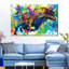Bull Bull Splash, reproduction sur toile-939035262