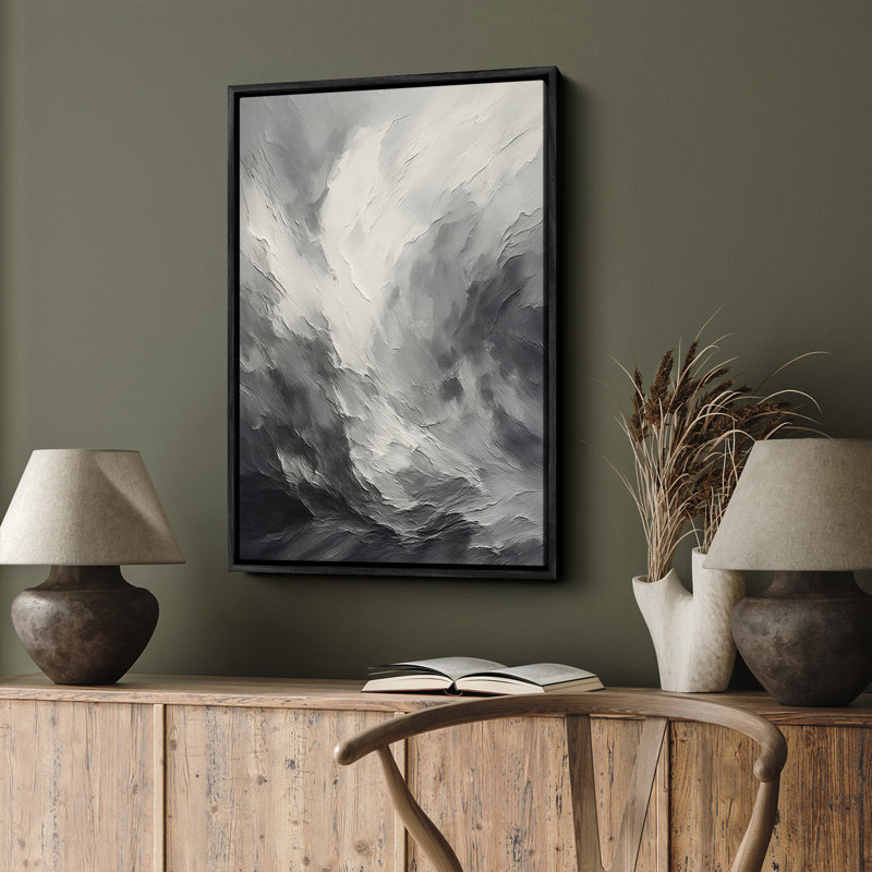 Art mural encadré, rétro, antique, classique pour chambre à coucher , H 24 po x l 16 po, Noir, noir, noir, noir