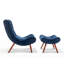 Bertita Upholstered Accent Chair with Footstool-1987525670